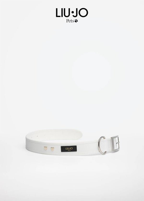 LIU-JO Halsband met Hartvormige Studs (PC0206) - Roomwit  (PANNA)
