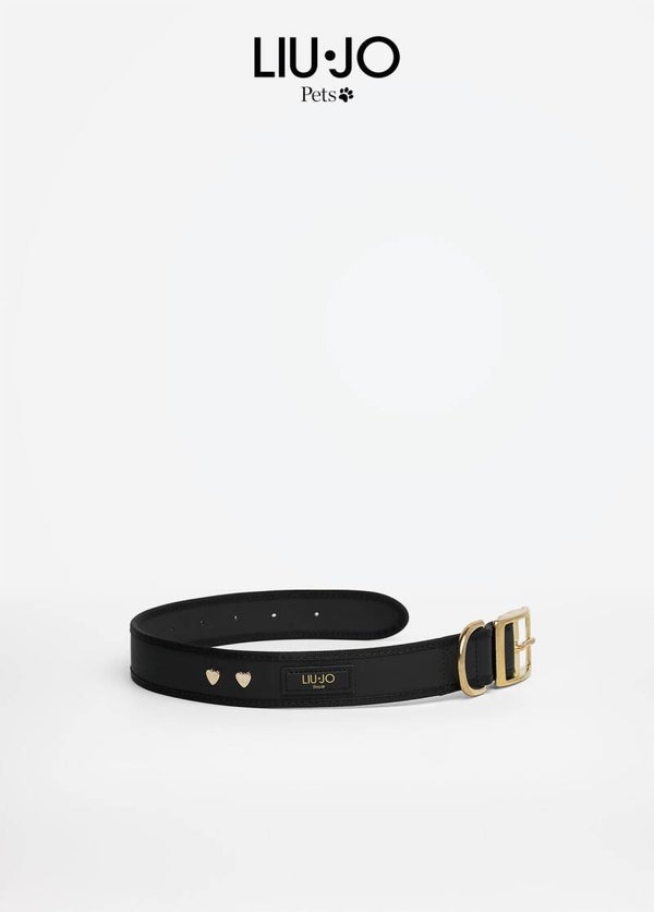 LIU-JO Halsband met Hartvormige Studs (PC0206) - Zwart