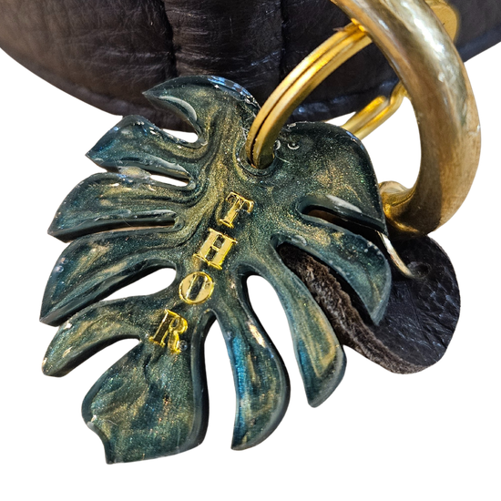 'Groen Blad' Naam Tag van Skyo Atelier