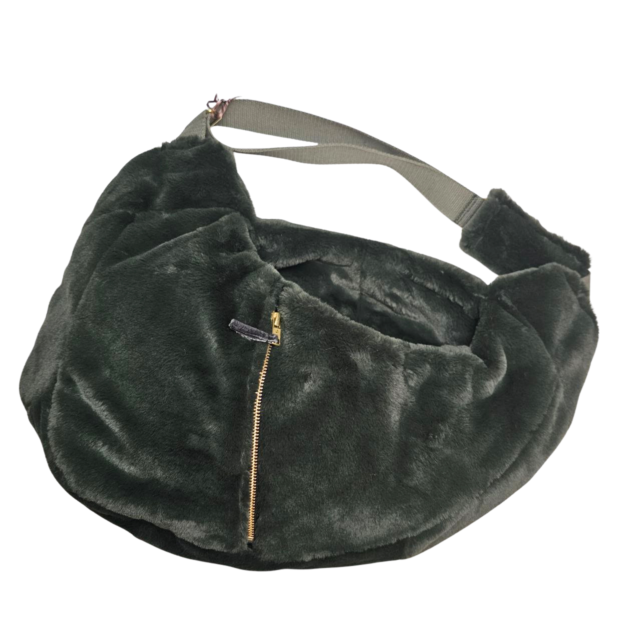 FIFI'S DOG FASHION - LUNO Bag Fluffy Army Green