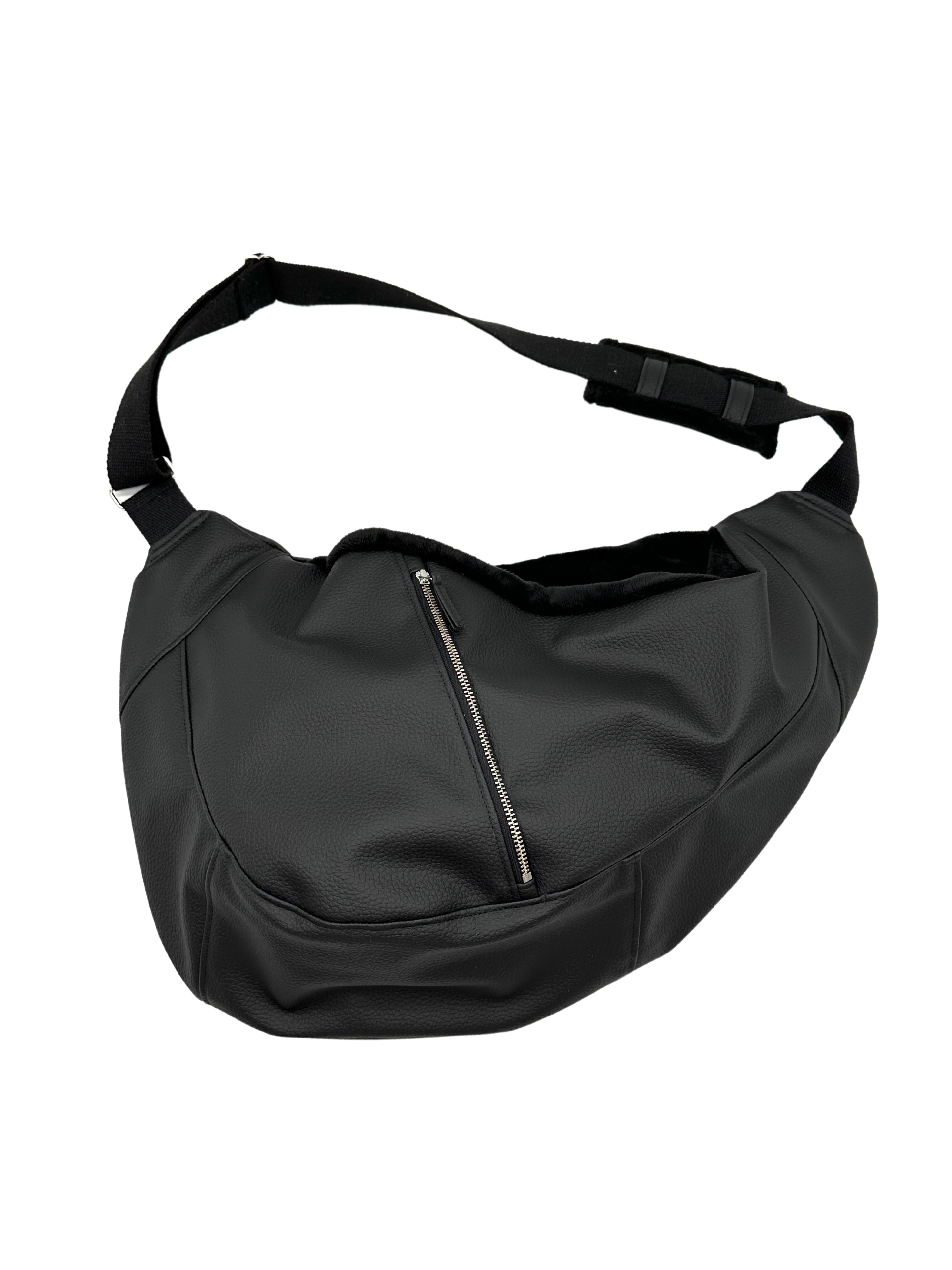 FIFI'S DOG FASHION - LUNO Bag Zwart eco-leer