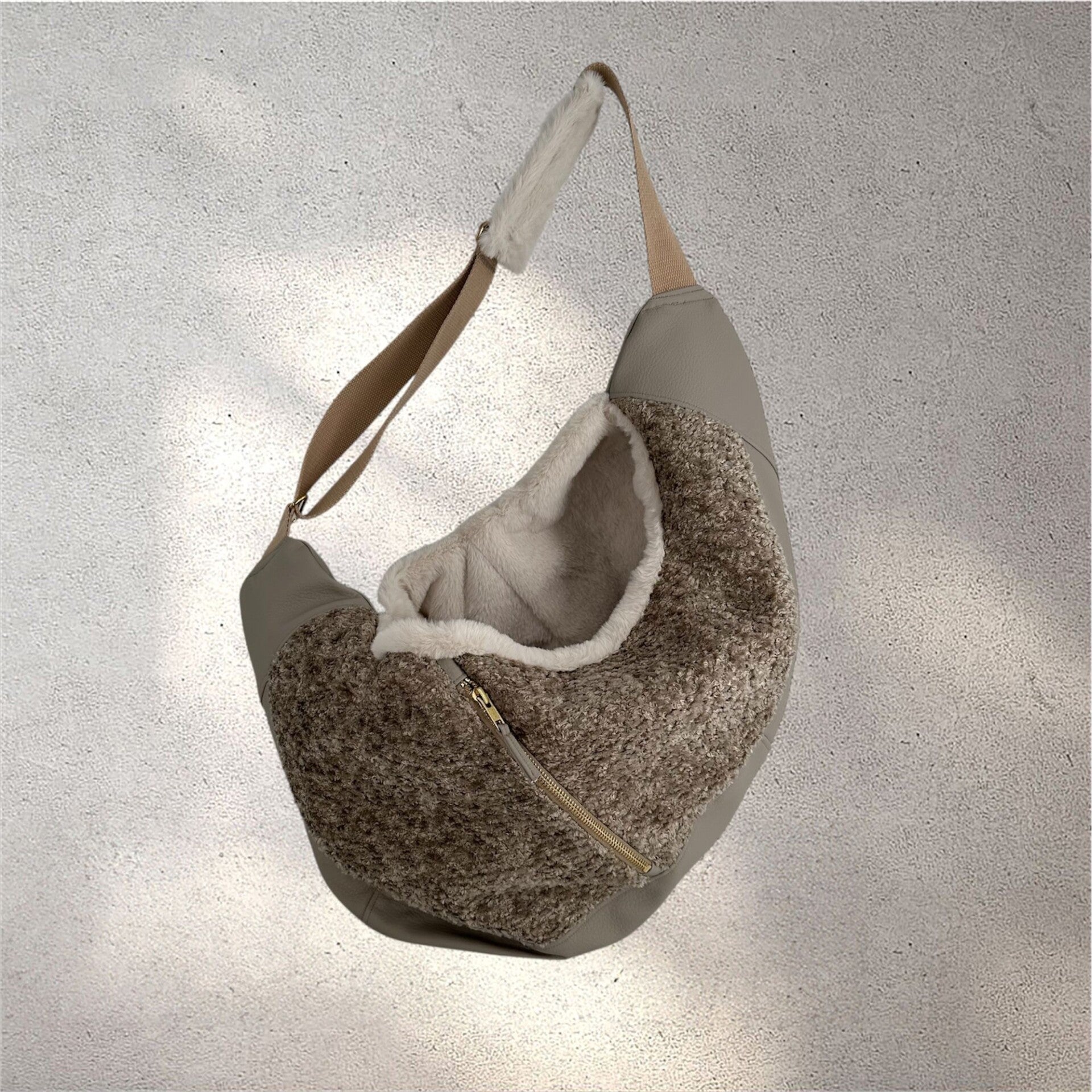 FIFI'S DOG FASHION - LUNO Bag Curl Liver