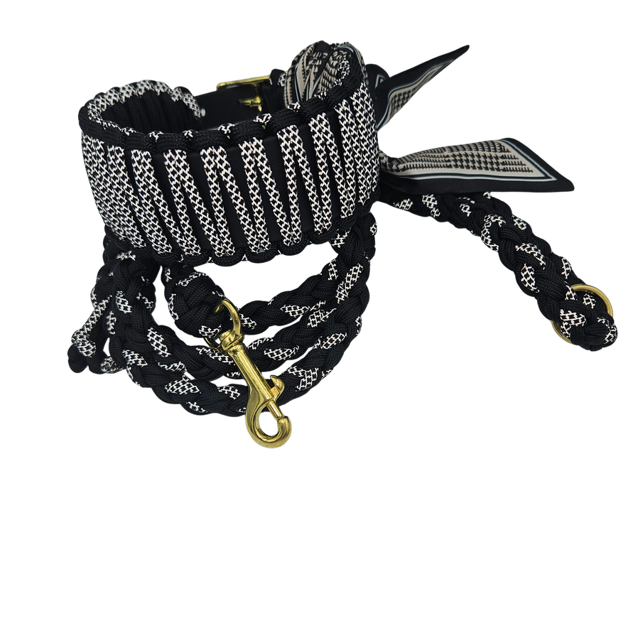 REFLECTO NOVA WIDE halsband NERO
