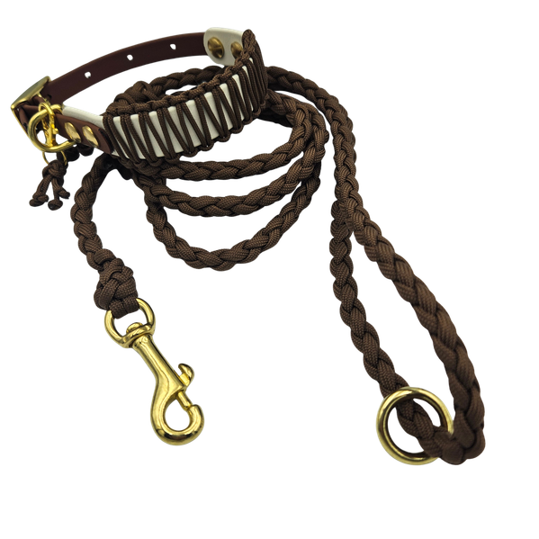 NOX halsband - Brown Tan