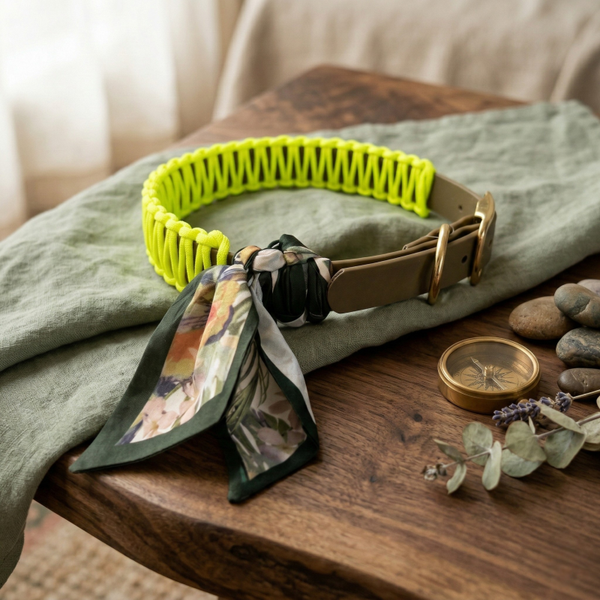 Olive Fluo NOVA halsband