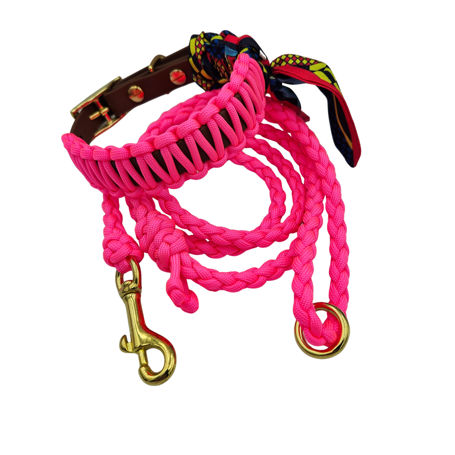 Fluo NOVA halsband PINKY