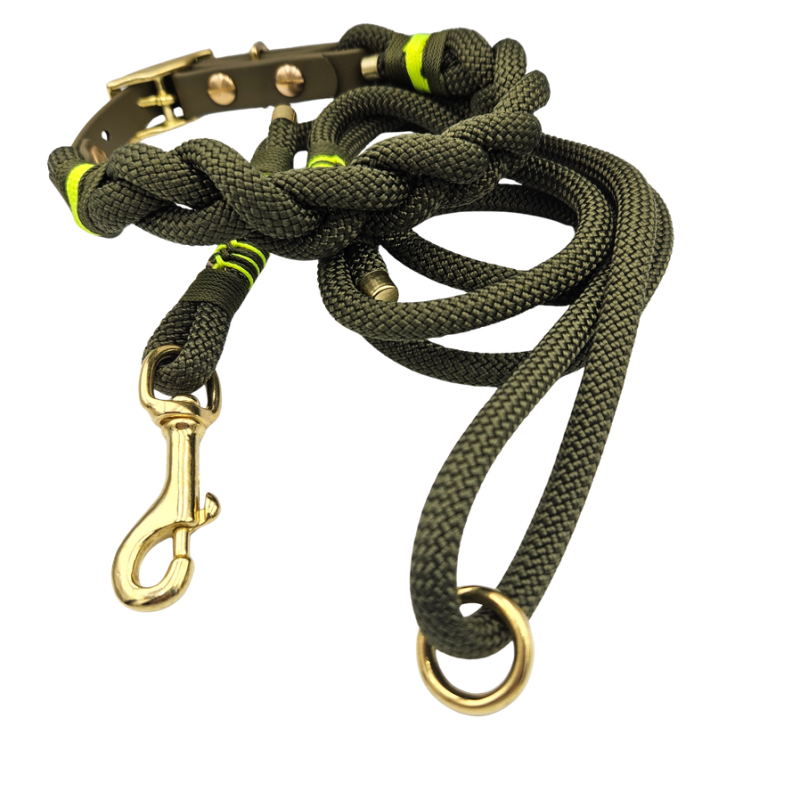 SIRO Halsband Army Green