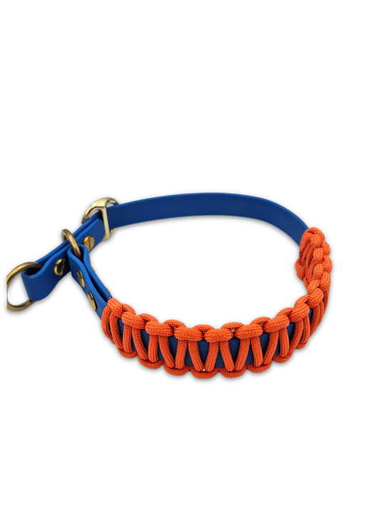 Striphalsband ECHO effen - vele kleuren mogelijk
