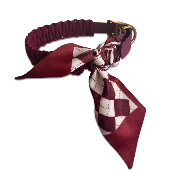 Wine Red NOVA halsband