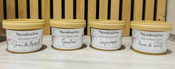 Poudre magique parfumée