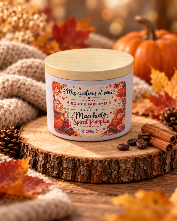 Bougie Macchiato Spiced Pumpkin