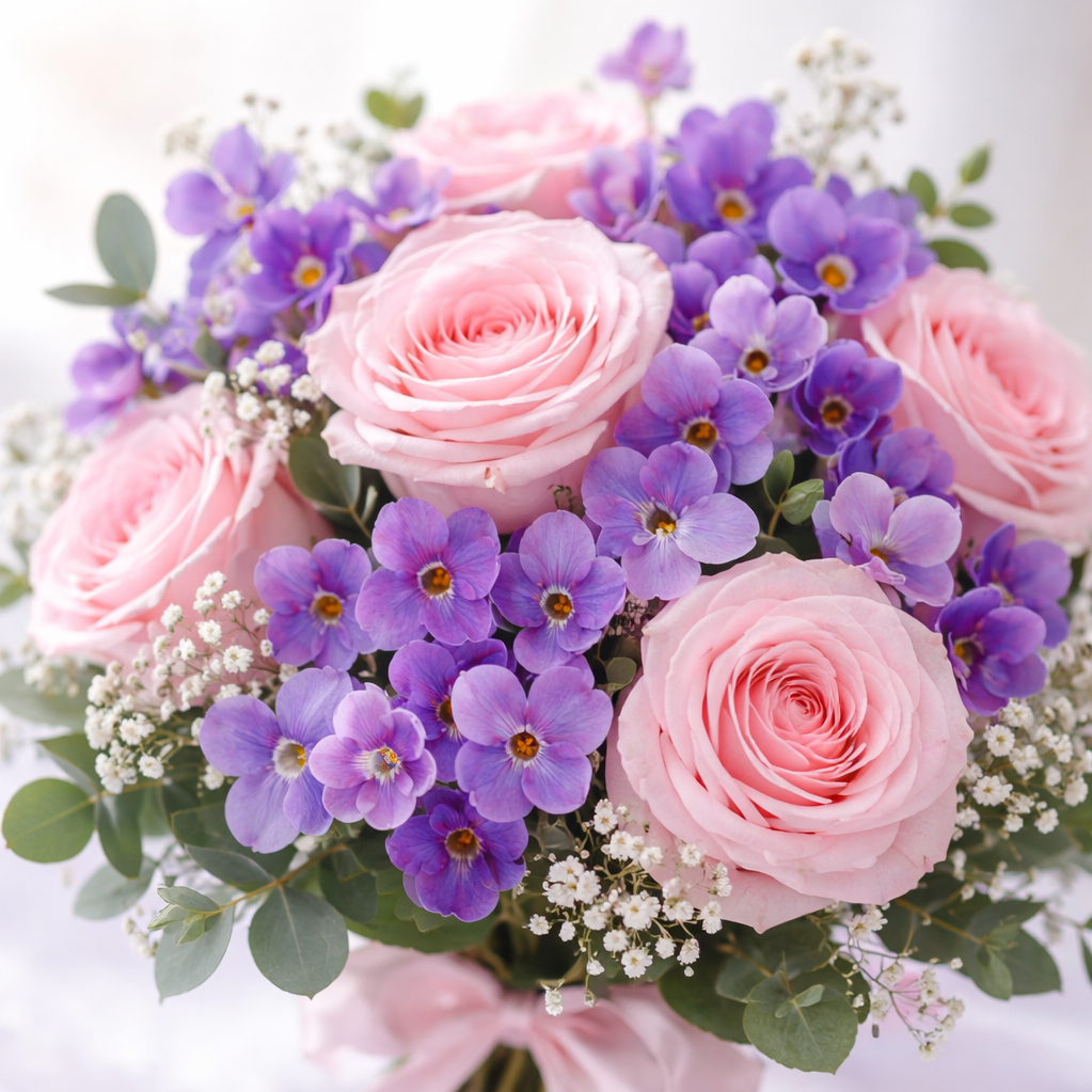 Fondant Violette rose