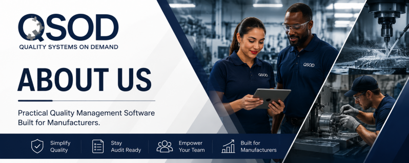 Quality Systems On Demand — ISO 9001 and AS9100 software for manufacturers