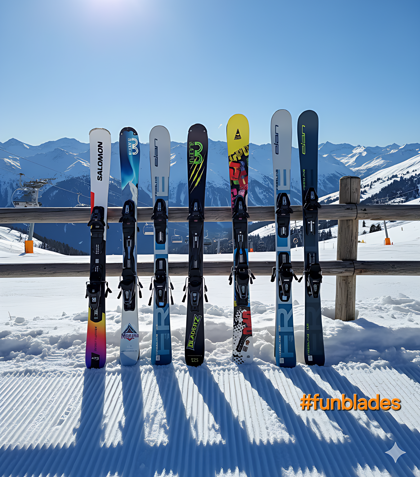 Snowblades PisteRocker 130cm cm + Binding Tyrolia Powerrail PR11 MBS