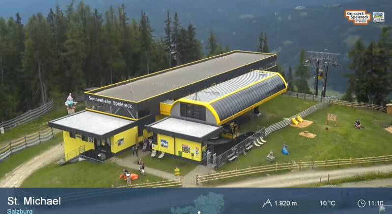 Live beelden vanuit de wintersportgebieden