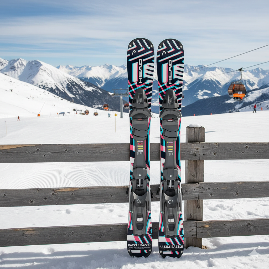 ACTIE : Head Snowblades Razzle Dazzle 2026,  Snowblades van 94 cm, nu met gratis tas