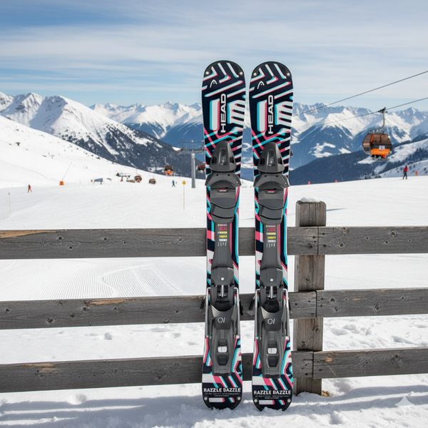 ACTIE : Head Snowblades Razzle Dazzle 2026,  Snowblades van 94 cm, nu met gratis tas