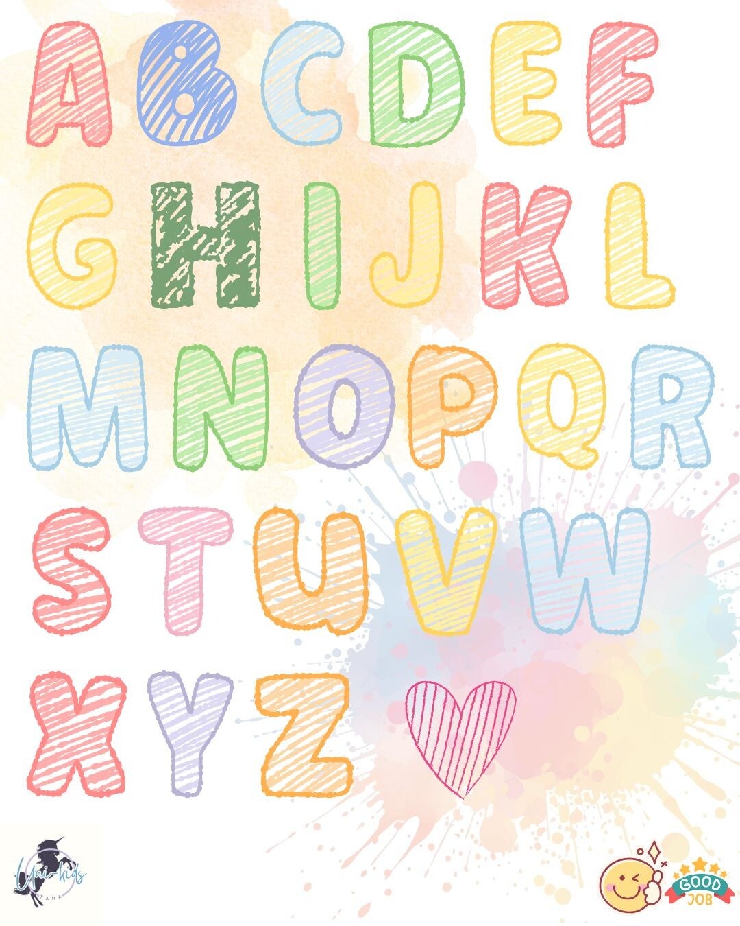 Poster: Unser Alphabet