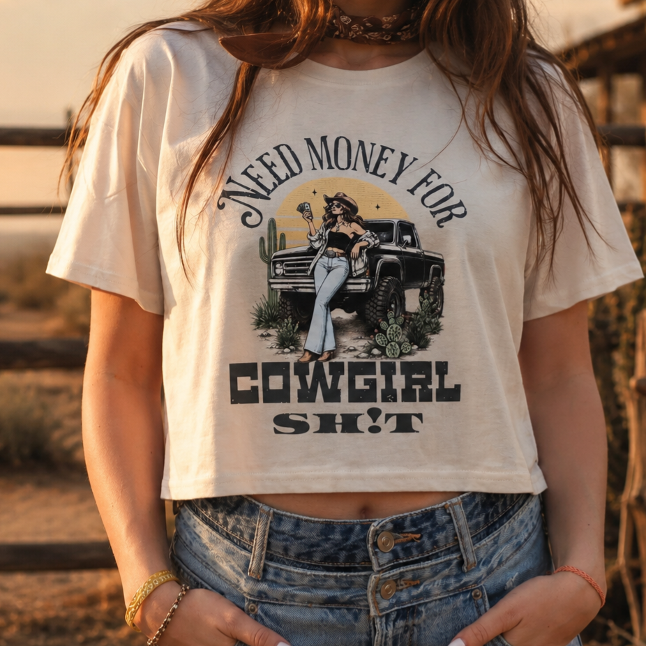 Need money for cowgirl shit