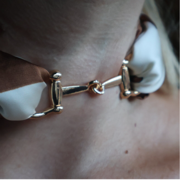 Snaffle Bit Scarf Buckle