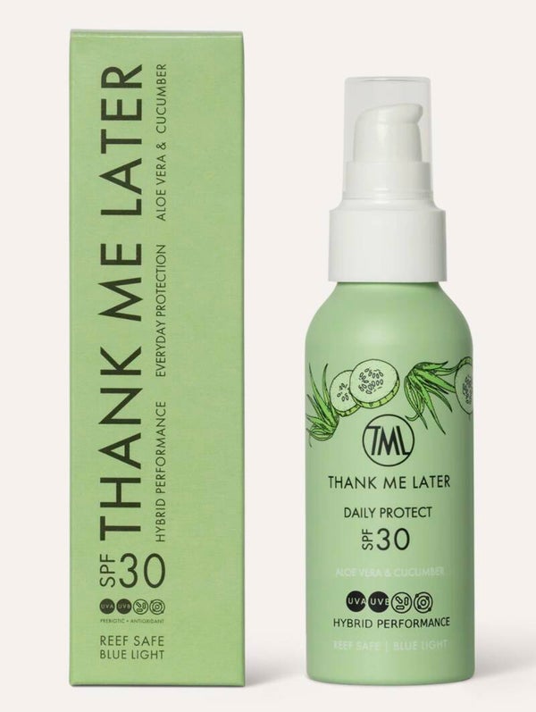 Thank Me Later SPF30 Komkommer & Aloë Vera