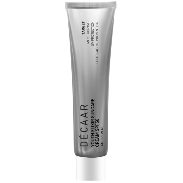 DÉCAAR Youth Elixir Suncare Cream SPF50 - 15ml travelsize