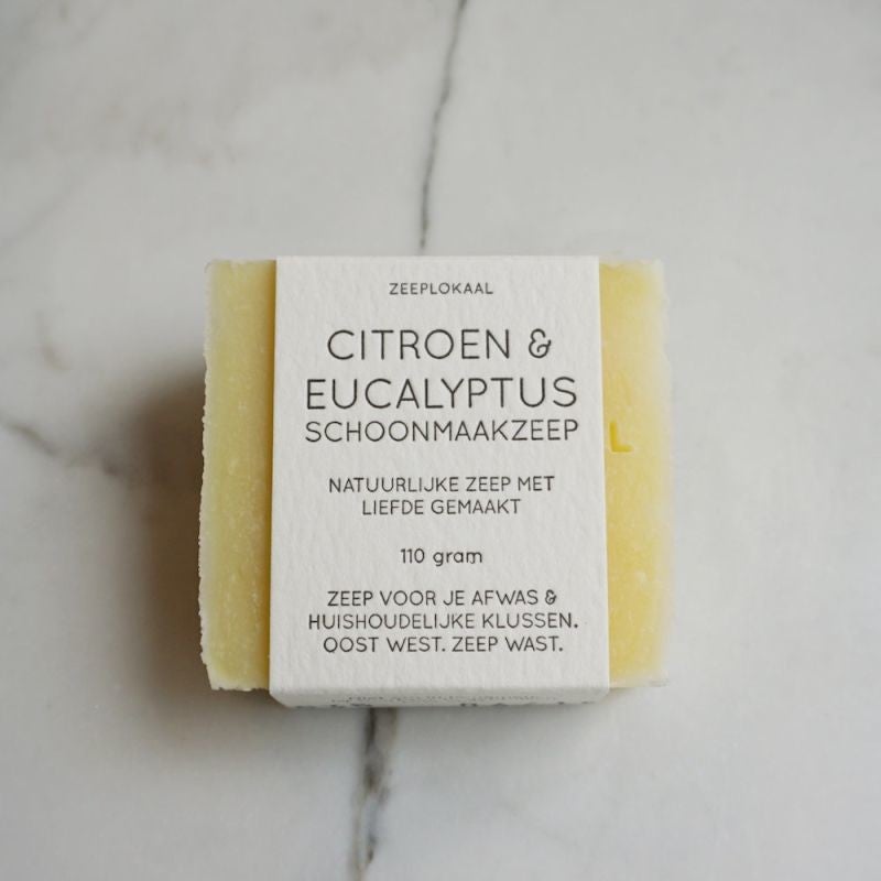 Zeeplokaal Huishoudzeep Citroën & Eucalyptus