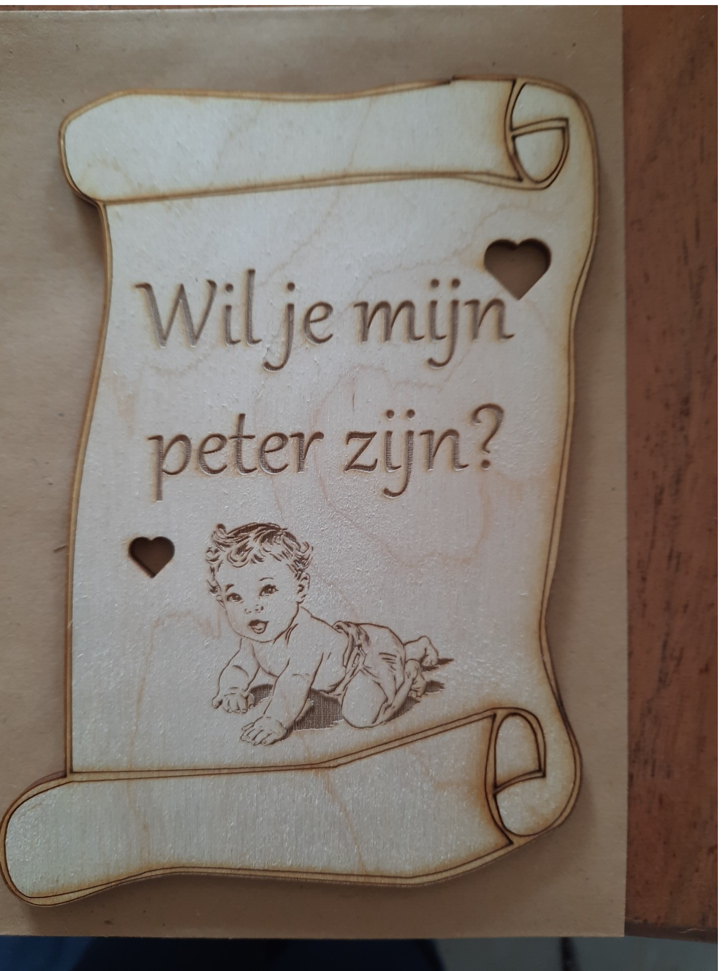 wil je mijn peter zijn