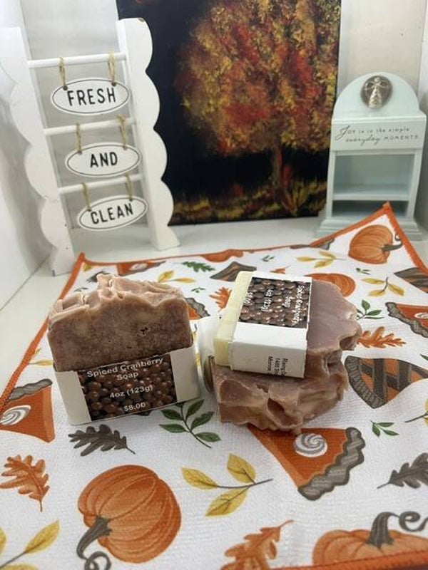 Spiced Cranberry Soap