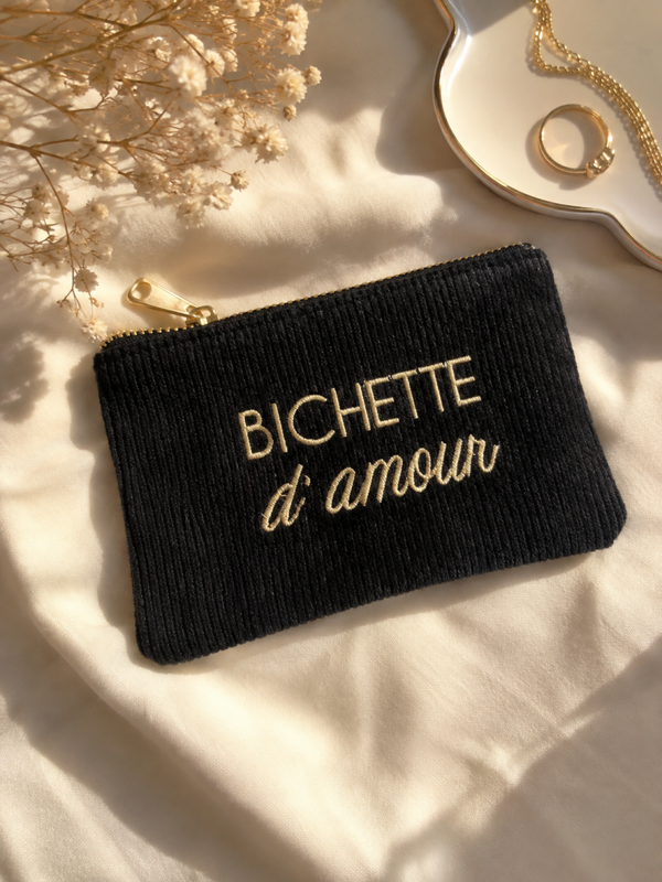 Pochette Bichette noire