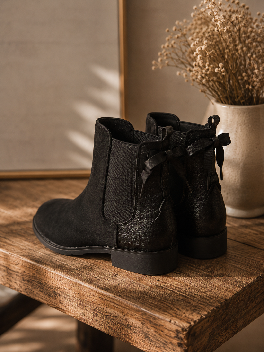 Bottine noire Findlay noeud