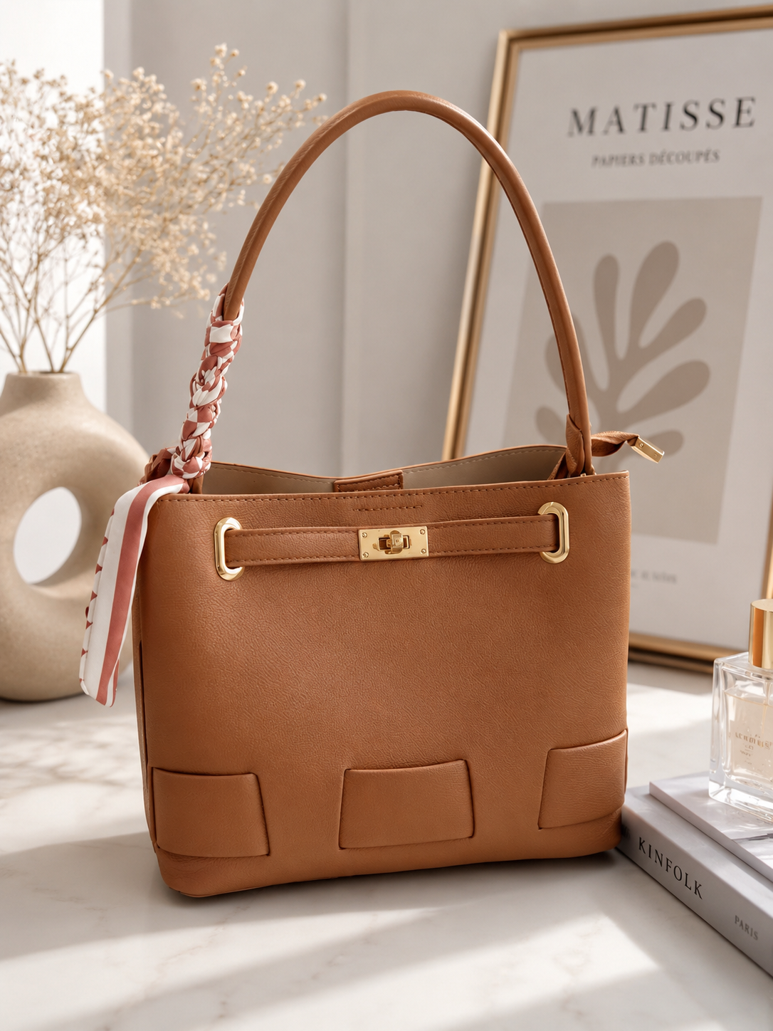 Sac Lilou camel