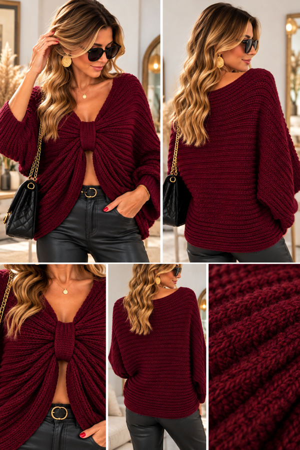 Pull grosse maille
