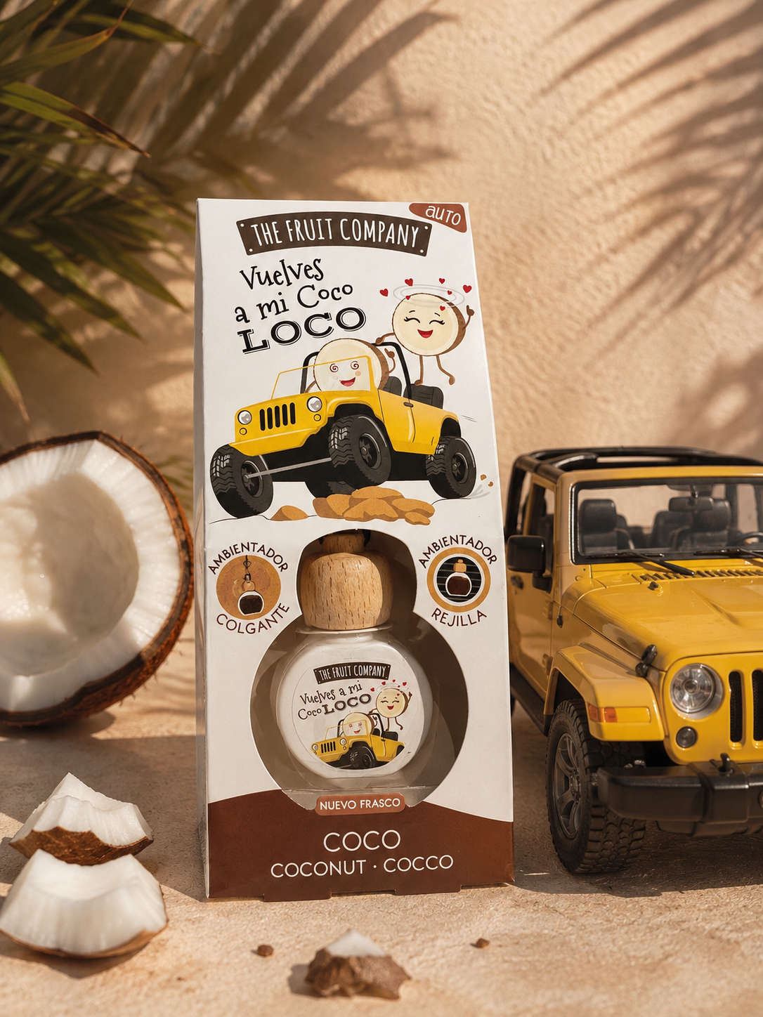 Parfum d'ambiance de voiture Coco
