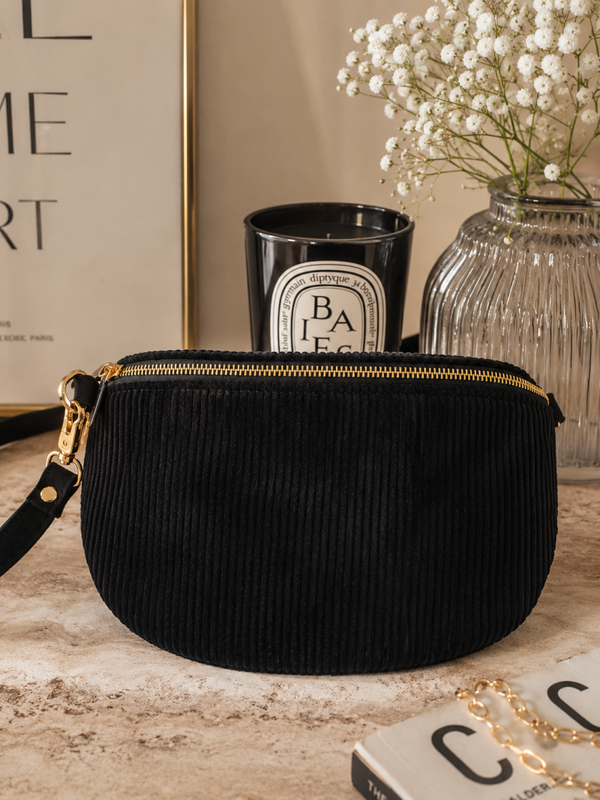 Sac banane noir