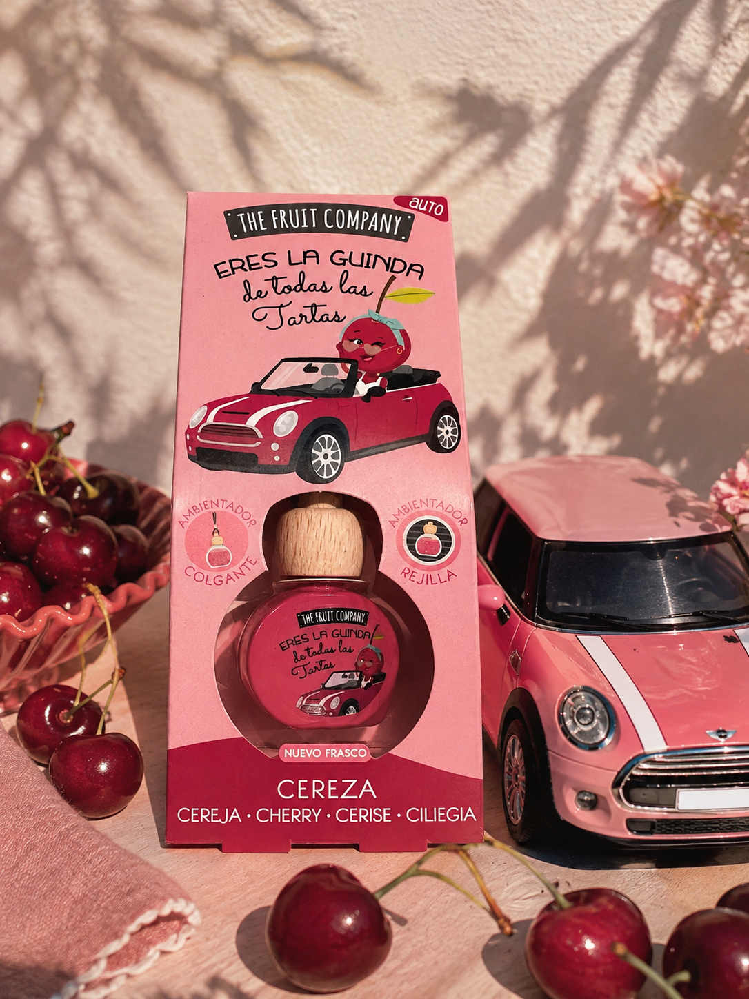 Parfum d'ambiance de voiture Cerise