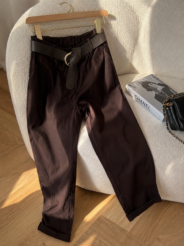 Pantalon marron