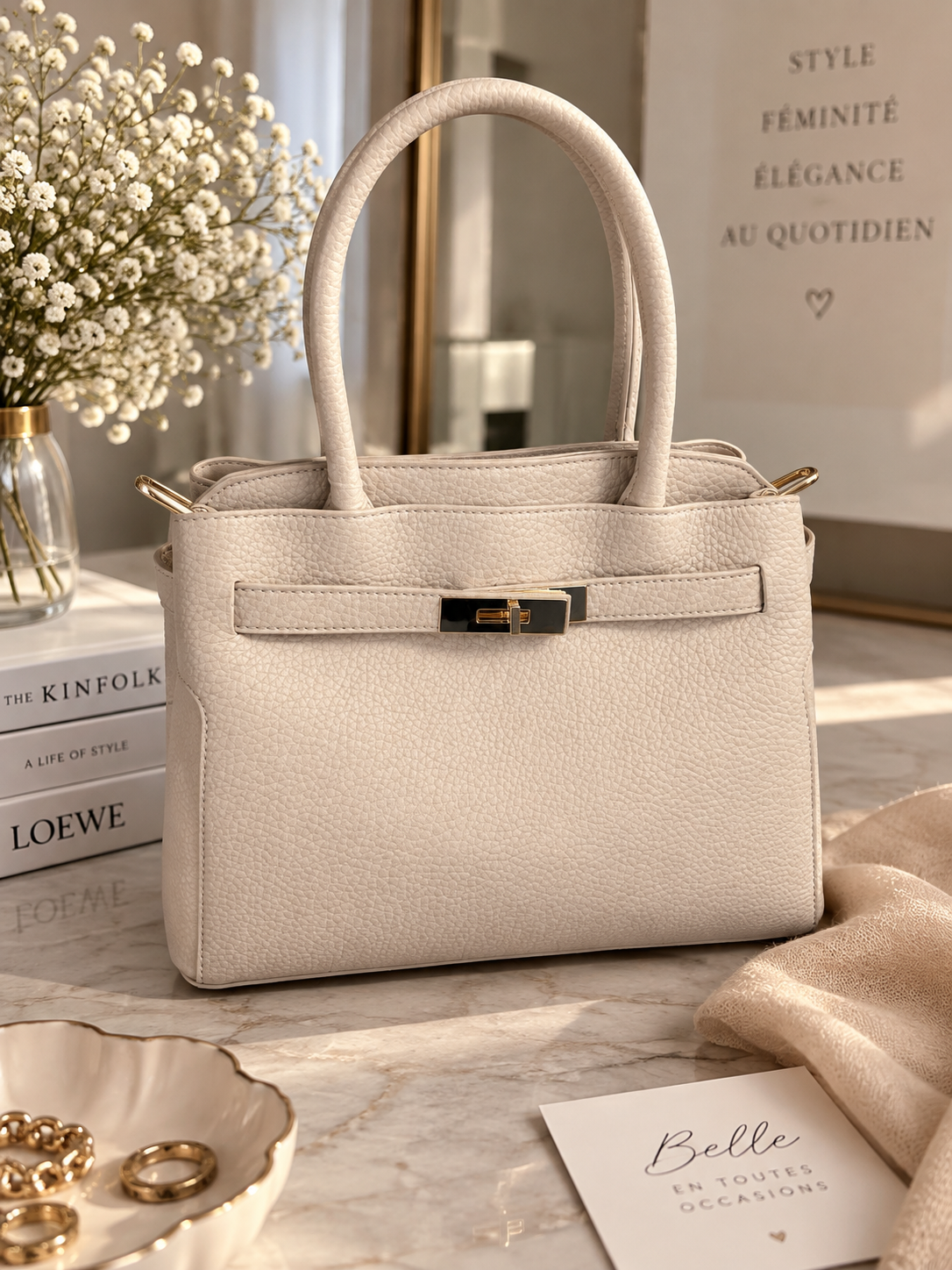 Sac Lola beige