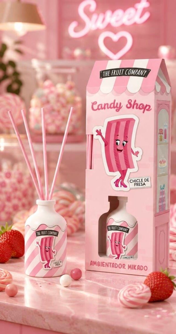 Mikado chewing-gum fraise