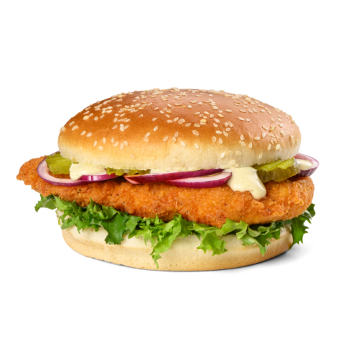Hot chicken sandwich