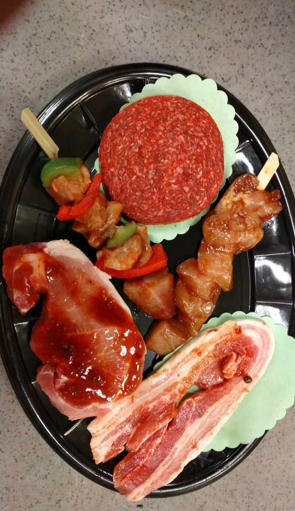 Bbq pakket luxe per persoon