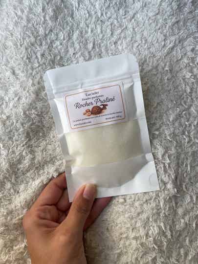 Poudre parfumée odeur gourmande