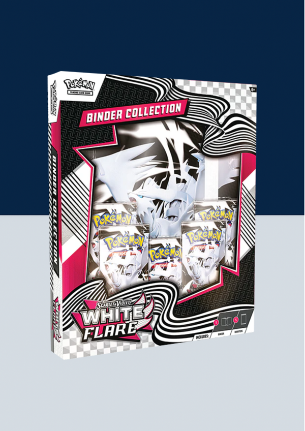 White Flare Binder Collection