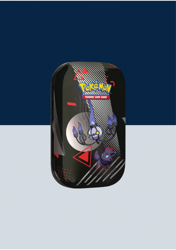 Black Bolt White Flare Mini Tin