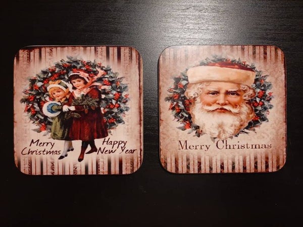 Kerst onderzetters 
