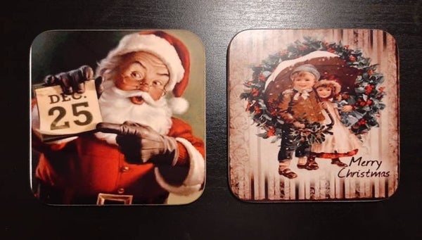Kerst onderzetters 