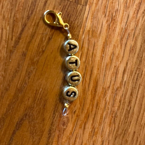 Trensencharm "Name" für Single-Charms