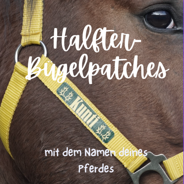 Halfter-Aufbügel-Patches rechteckig mit Namen