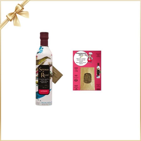 Geschenk box 2-delig:  INTENSE & RECIPE