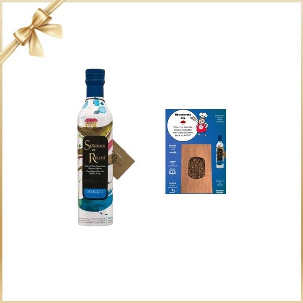 Geschenk box 2-delig:  DELICATE & RECIPE